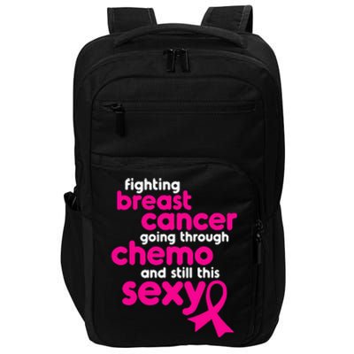 Fighting Breast Cancer Going Through Chemo & Still This Sexy Impact Tech Backpack