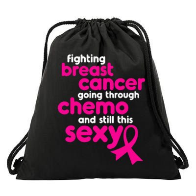 Fighting Breast Cancer Going Through Chemo & Still This Sexy Drawstring Bag