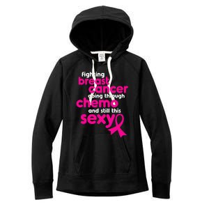 Fighting Breast Cancer Going Through Chemo & Still This Sexy Women's Fleece Hoodie