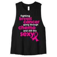 Fighting Breast Cancer Going Through Chemo & Still This Sexy Women's Racerback Cropped Tank