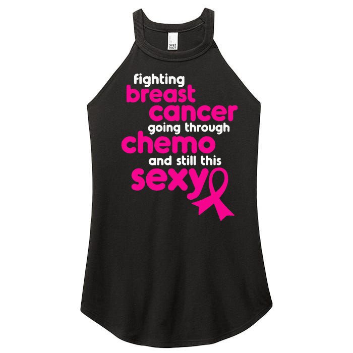 Fighting Breast Cancer Going Through Chemo & Still This Sexy Women's Perfect Tri Rocker Tank