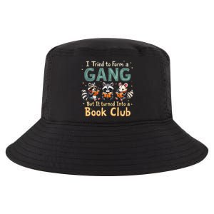 Funny Book Club Animal Gang I Tried To Form A Gang Design Cool Comfort Performance Bucket Hat