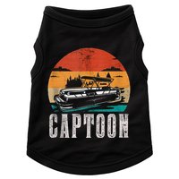 Funny Boating Captoon Pontoon Tritoon Captain Pontoon Boat Doggie Tank