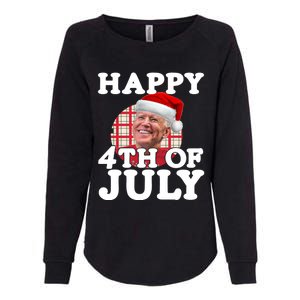 Funny Biden Christmas Xmas Happy Fourth Of July Republican Gift Womens California Wash Sweatshirt