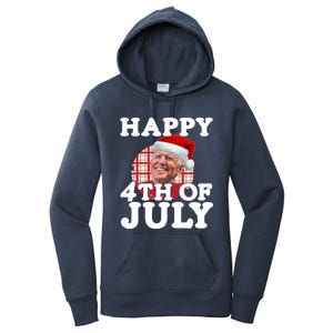 Funny Biden Christmas Xmas Happy Fourth Of July Republican Gift Women's Pullover Hoodie