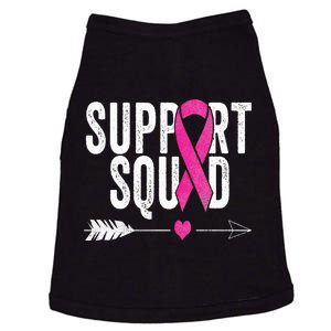 For Breast Cancer Awareness Cancer Warrior Support Squad Doggie Tank