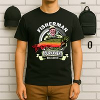 Fisherman Big Catch Tournament T-Shirt