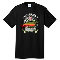 Fisherman Big Catch Tournament Tall T-Shirt