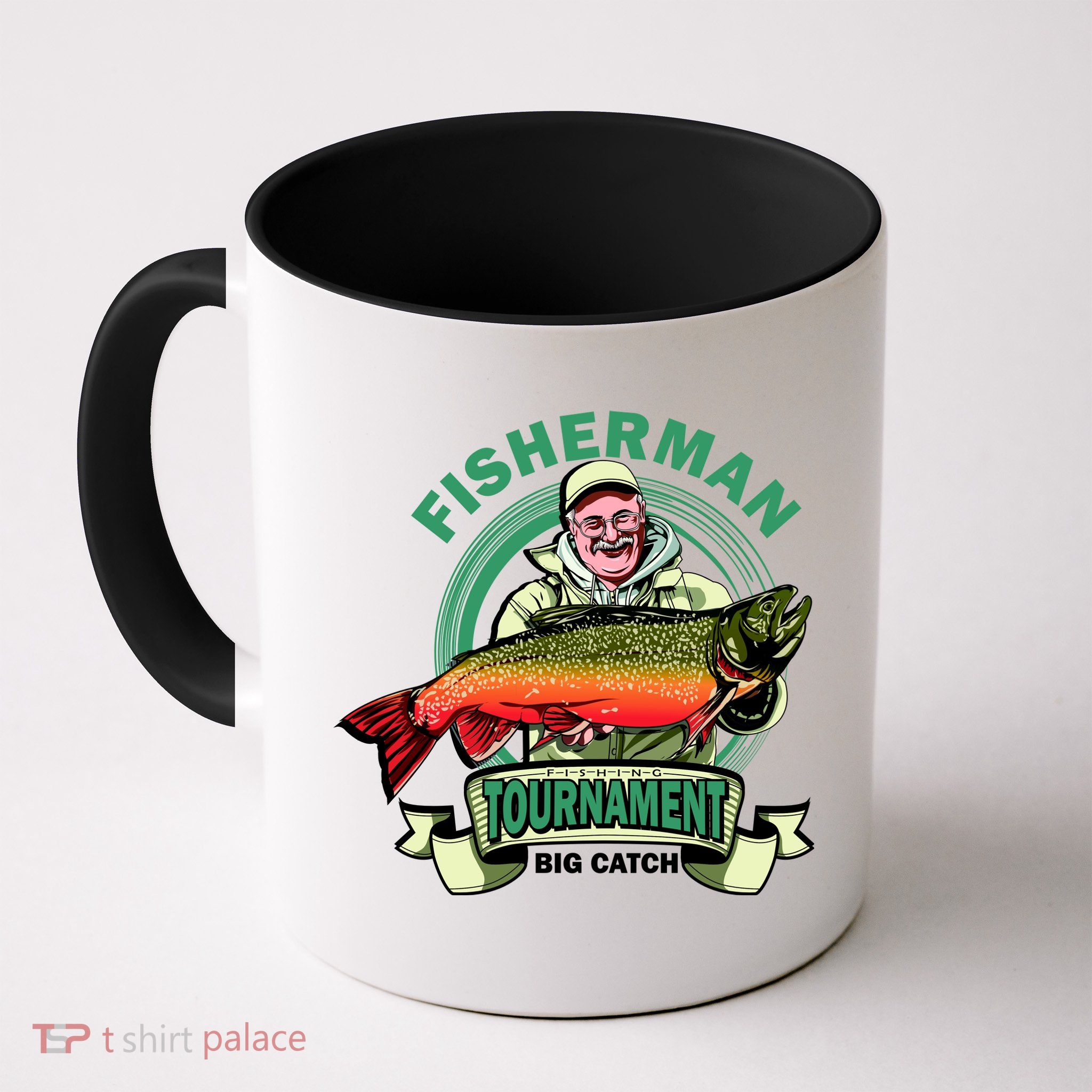 Fisherman Big Catch Tournament Coffee Mug