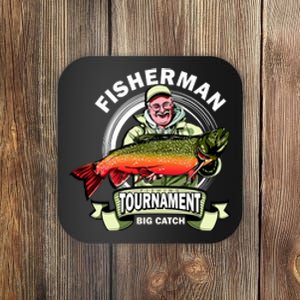 Fisherman Big Catch Tournament Coaster