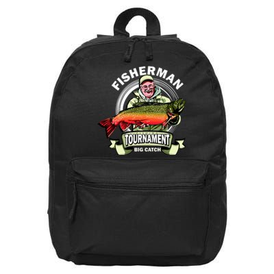 Fisherman Big Catch Tournament 16 in Basic Backpack