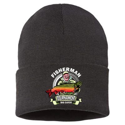 Fisherman Big Catch Tournament Sustainable Knit Beanie