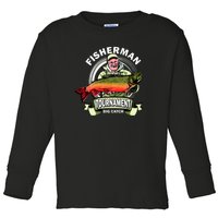 Fisherman Big Catch Tournament Toddler Long Sleeve Shirt