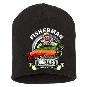 Fisherman Big Catch Tournament Short Acrylic Beanie