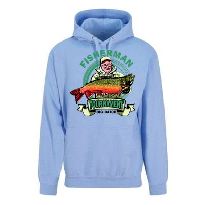 Fisherman Big Catch Tournament Unisex Surf Hoodie