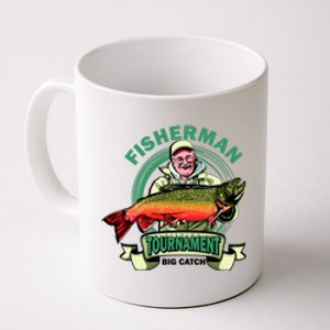 Fisherman Big Catch Tournament Coffee Mug