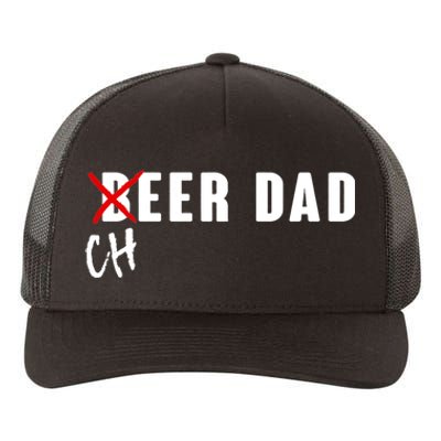 Funny Beer Cheer Dad Yupoong Adult 5-Panel Trucker Hat