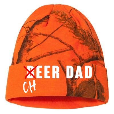 Funny Beer Cheer Dad Kati Licensed 12" Camo Beanie