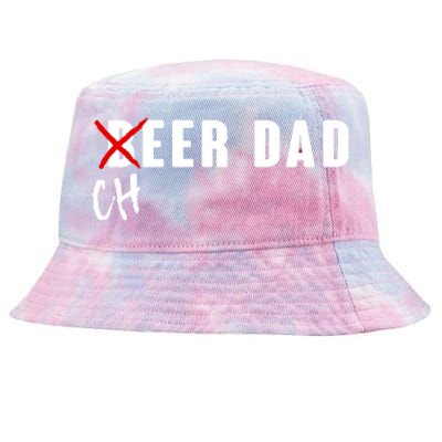 Funny Beer Cheer Dad Tie-Dyed Bucket Hat