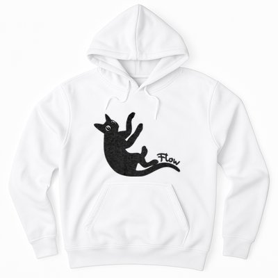 Flow Black Cat Hoodie