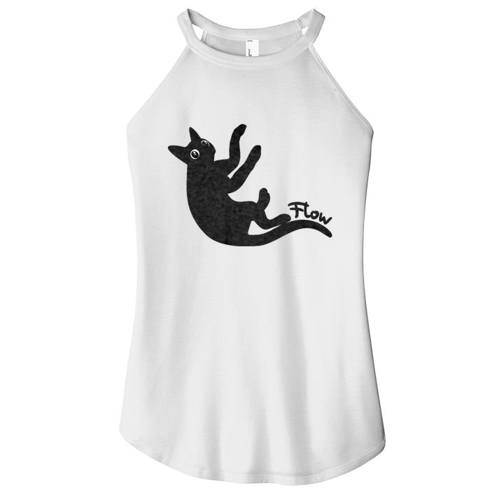 Flow Black Cat Women's Perfect Tri Rocker Tank