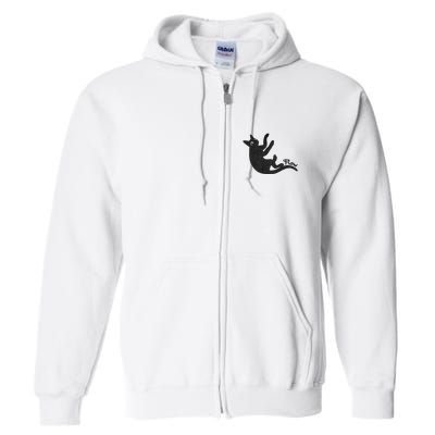 Flow Black Cat Full Zip Hoodie