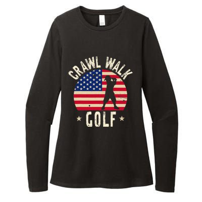  Feeling Buddy Crawl Walk Golf Club Team Womens CVC Long Sleeve Shirt