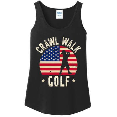  Feeling Buddy Crawl Walk Golf Club Team Ladies Essential Tank