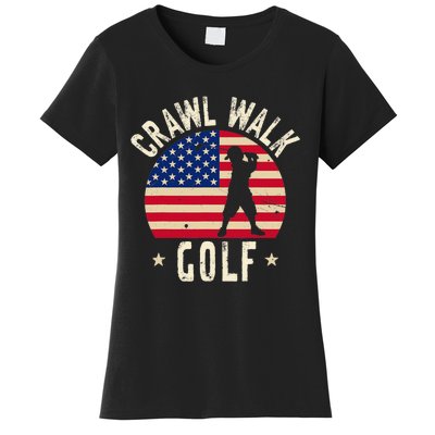  Feeling Buddy Crawl Walk Golf Club Team Women's T-Shirt