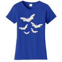 Flying Bats Creepy Gothic Costume Cool Animal Halloween Gift Women's T-Shirt