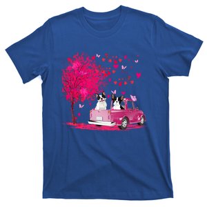 French Bulldog Couple Truck Happy Valentine's Day Funny Gift T-Shirt