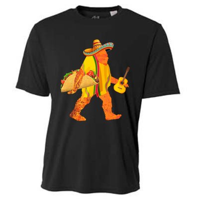 FUNNY BIGFOOT CINCO DE MAYO T Cooling Performance Crew T-Shirt