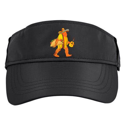 FUNNY BIGFOOT CINCO DE MAYO T Adult Drive Performance Visor