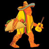 FUNNY BIGFOOT CINCO DE MAYO T 16 in Basic Backpack