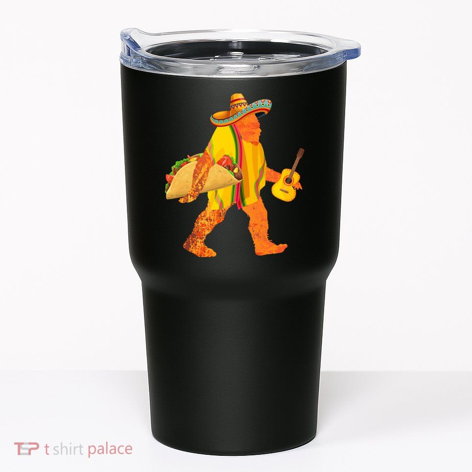 FUNNY BIGFOOT CINCO DE MAYO T Tumbler