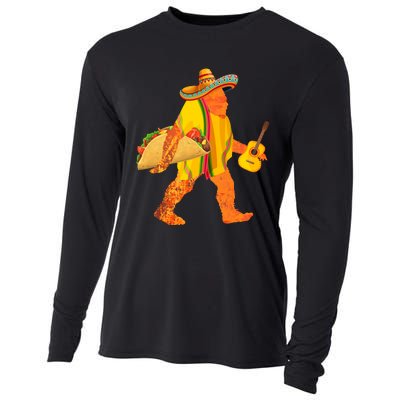 FUNNY BIGFOOT CINCO DE MAYO T Cooling Performance Long Sleeve Crew