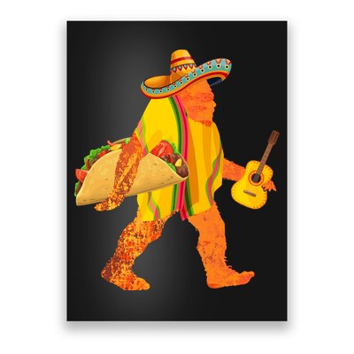 FUNNY BIGFOOT CINCO DE MAYO T Poster