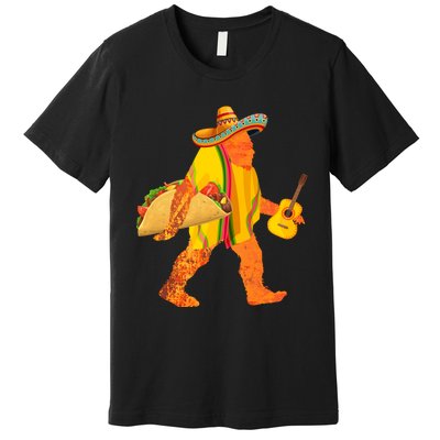 FUNNY BIGFOOT CINCO DE MAYO T Premium T-Shirt