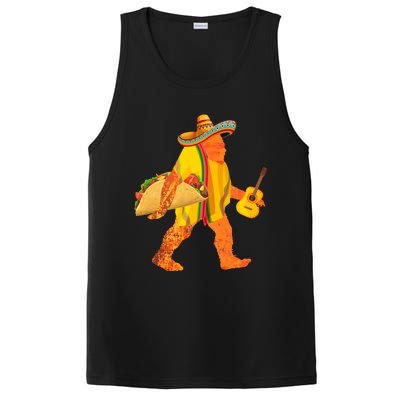 FUNNY BIGFOOT CINCO DE MAYO T PosiCharge Competitor Tank