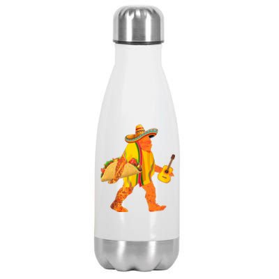 FUNNY BIGFOOT CINCO DE MAYO T Stainless Steel Insulated Water Bottle