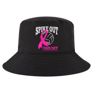 Fight Breast Cancer Volleyball Pink Ribbon Awareness Cool Comfort Performance Bucket Hat