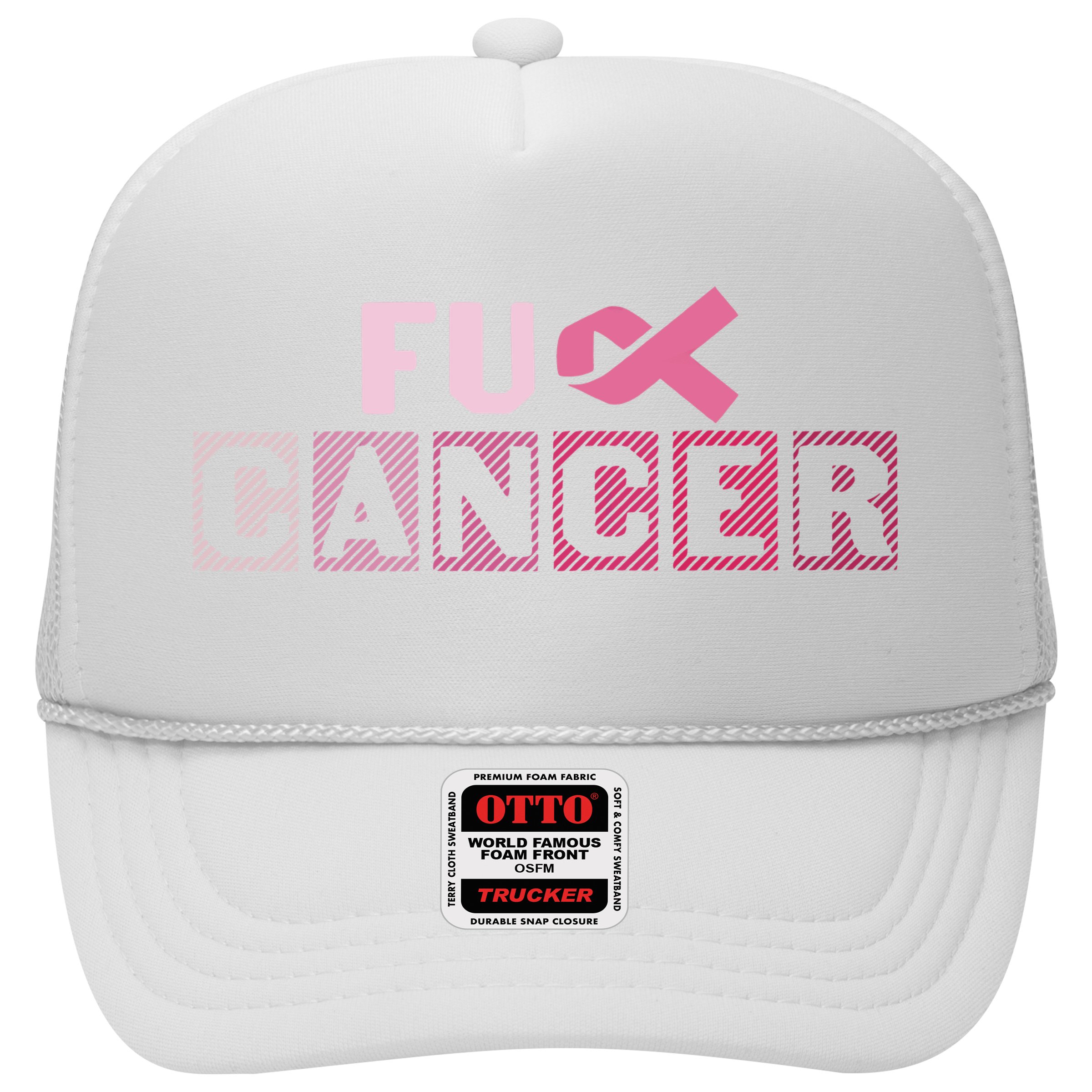Fuck Breast Cancer Awareness Cancer Survivor Hat