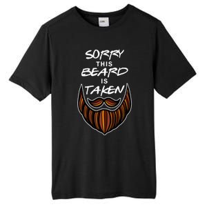 Funny Beard Couple Sorry This Beard Is Taken Tall Fusion ChromaSoft Performance T-Shirt