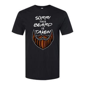 Funny Beard Couple Sorry This Beard Is Taken Softstyle CVC T-Shirt