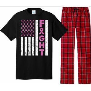 Fight Breast Cancer Breast Cancer Awareness Items Pajama Set