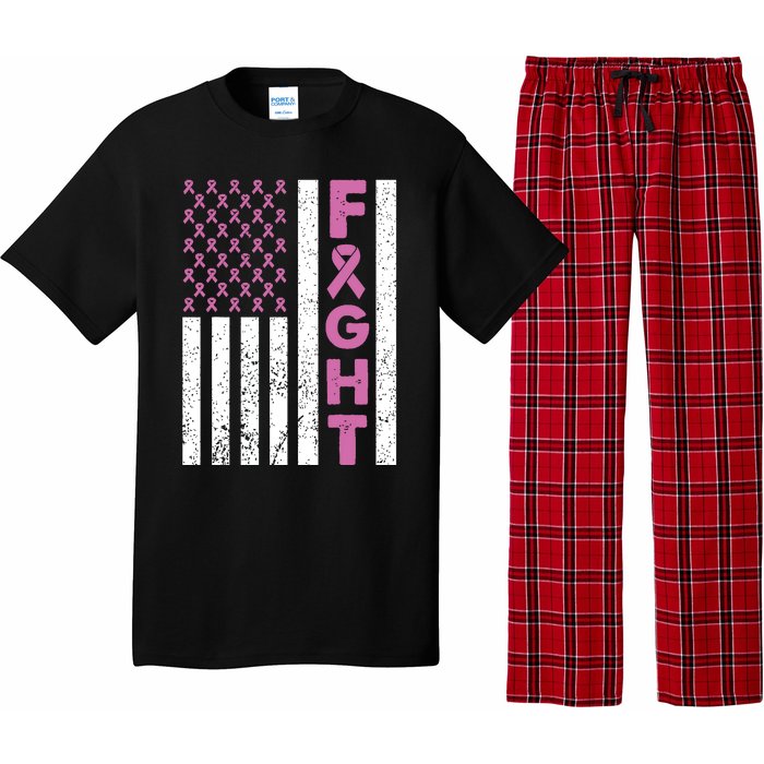 Fight Breast Cancer Breast Cancer Awareness Items Pajama Set