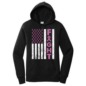 Fight Breast Cancer Breast Cancer Awareness Items Women's Pullover Hoodie