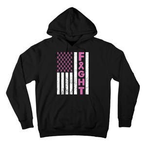 Fight Breast Cancer Breast Cancer Awareness Items Tall Hoodie