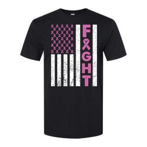 Fight Breast Cancer Breast Cancer Awareness Items Softstyle CVC T-Shirt