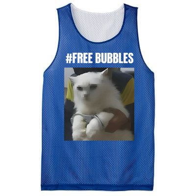 Free Bubbles Cat Mesh Reversible Basketball Jersey Tank